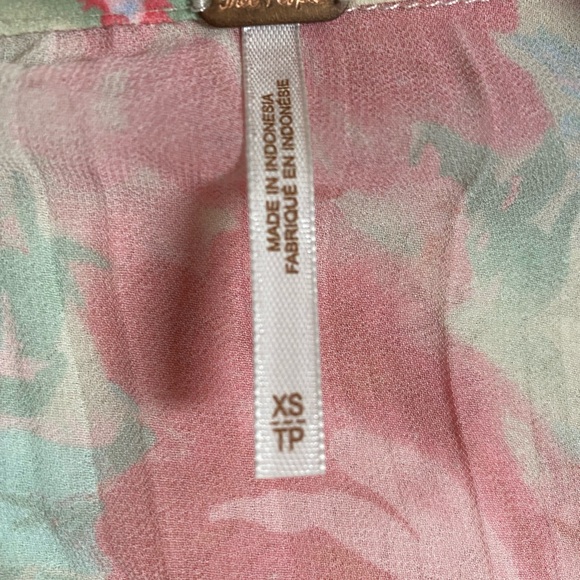 Free People Bad at Love Floral Lace Blouse NWT - Picture 7 of 9